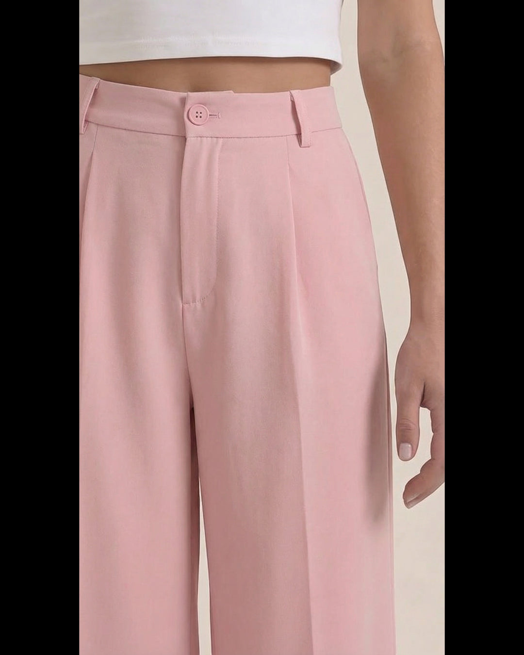 LUCETTA – Pantaloni palazzo a vita alta