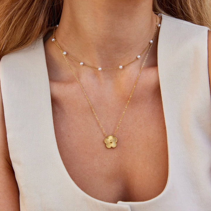 Collana Nura Pearl in Oro 18K