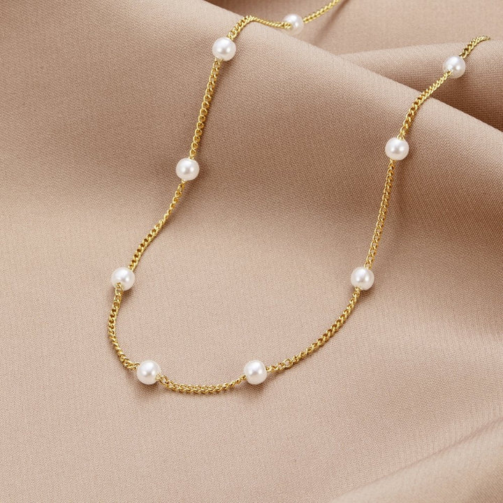Collana Nura Pearl in Oro 18K