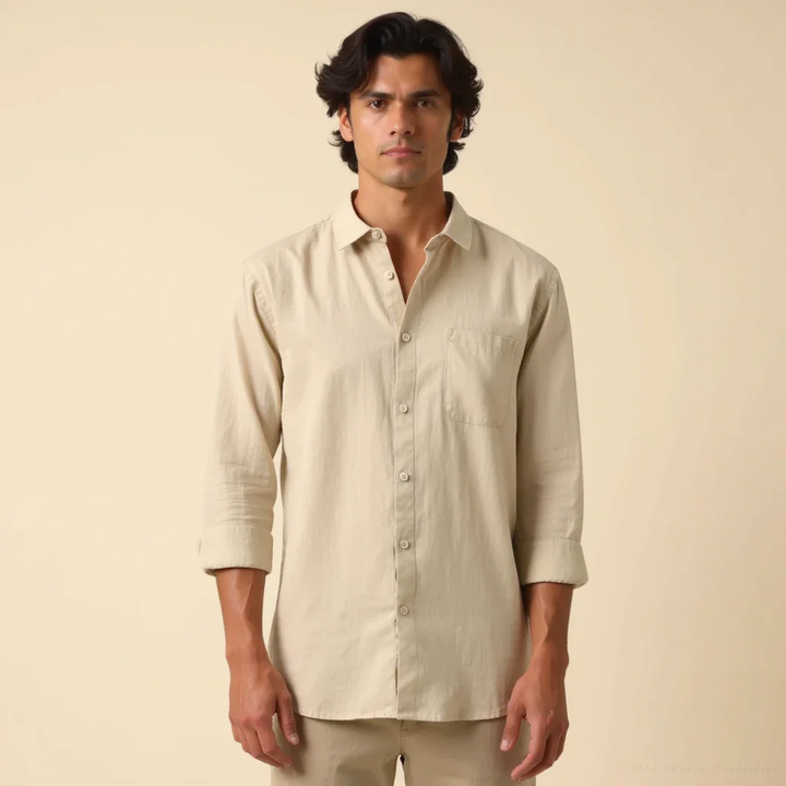 Camicia in Lino Porto