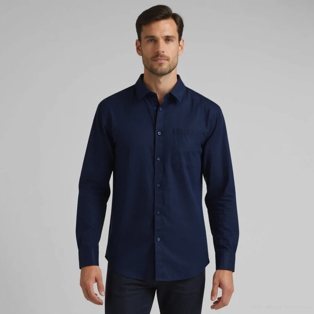 Camicia in Lino Porto