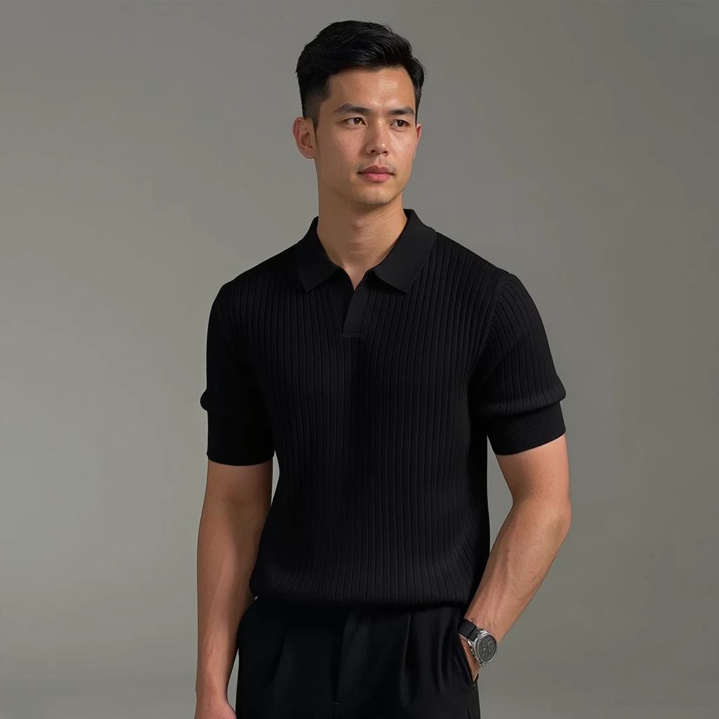 Portofino – T-shirt in cotone traspirante con inserti mesh
