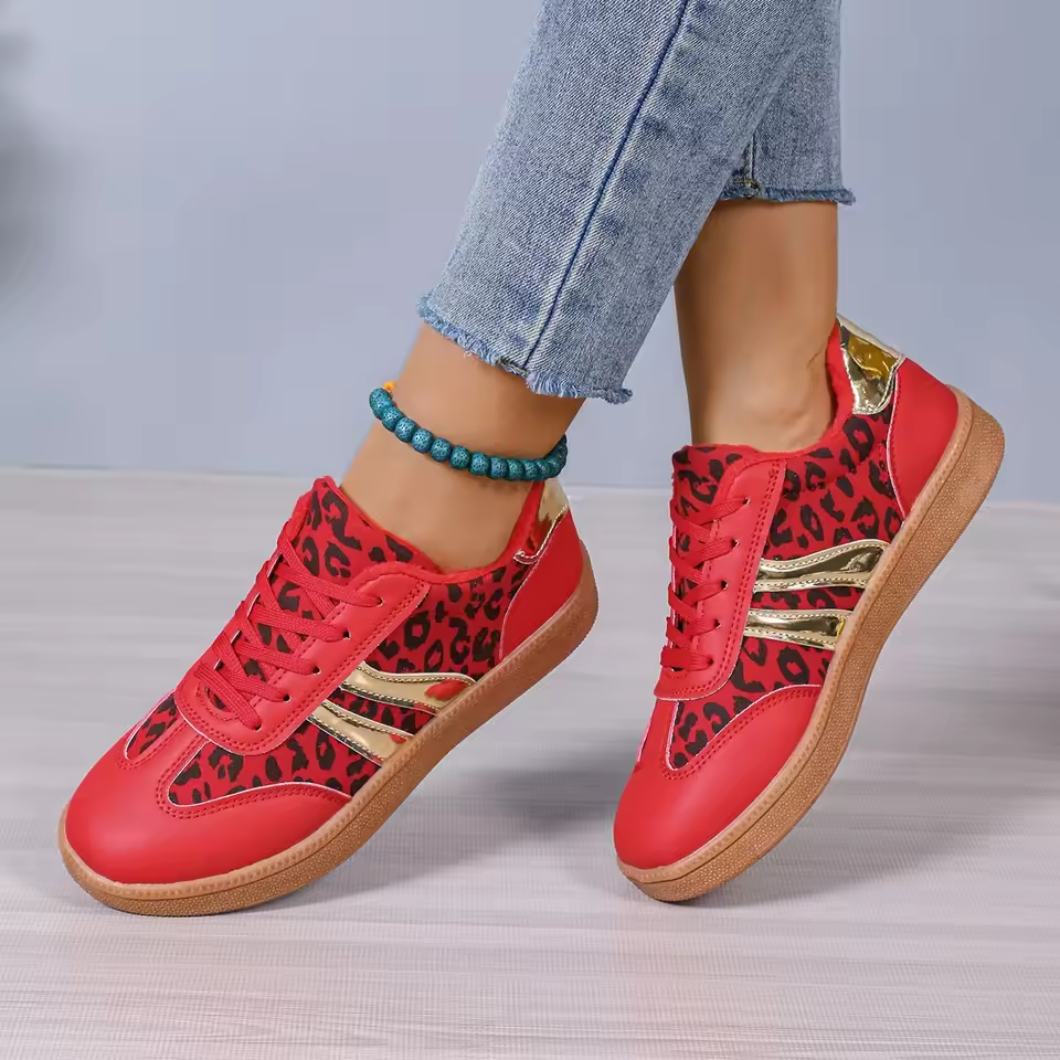 GILDA - Sneakers da passeggio con lacci in stile retrò
