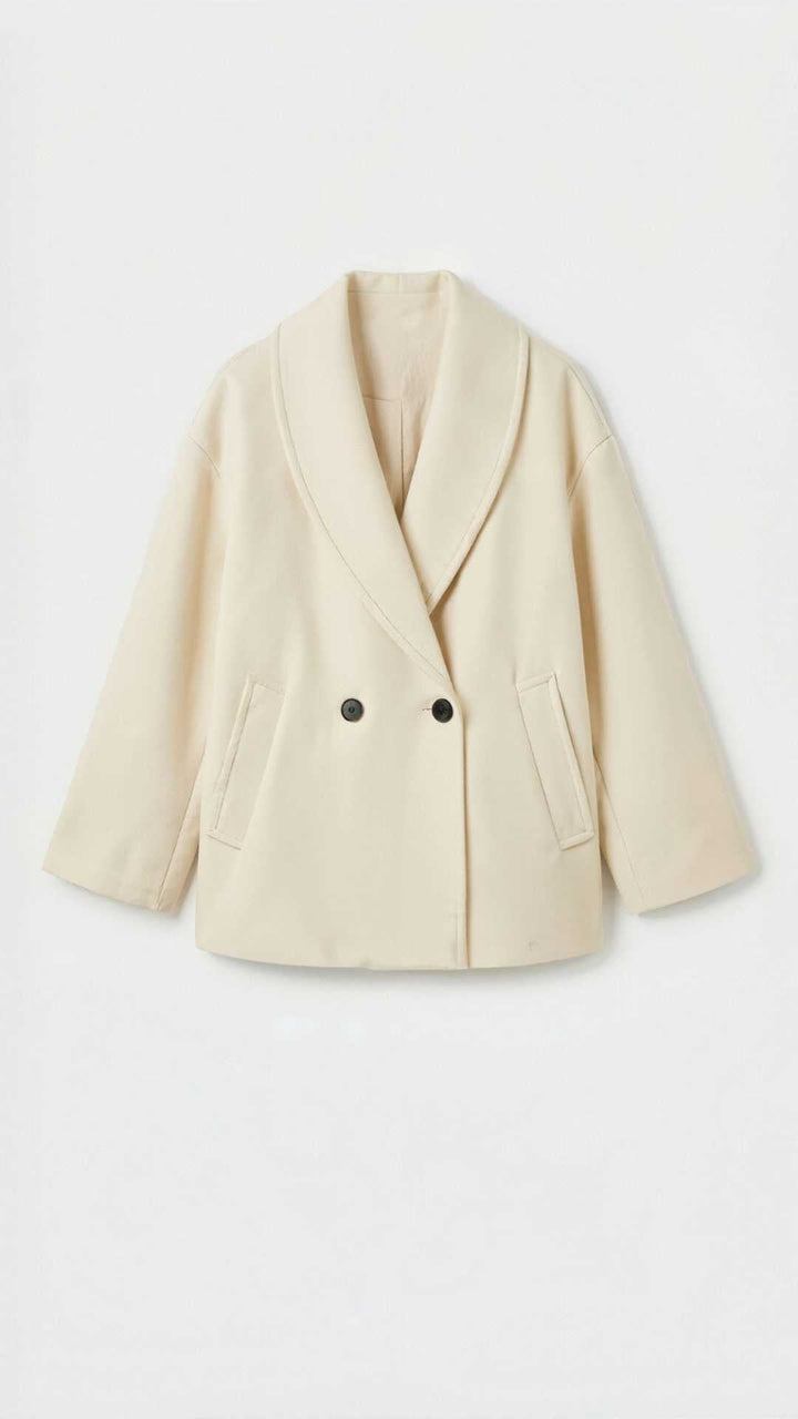 Carolyn – Cappotto oversize morbido, vestibilità rilassata