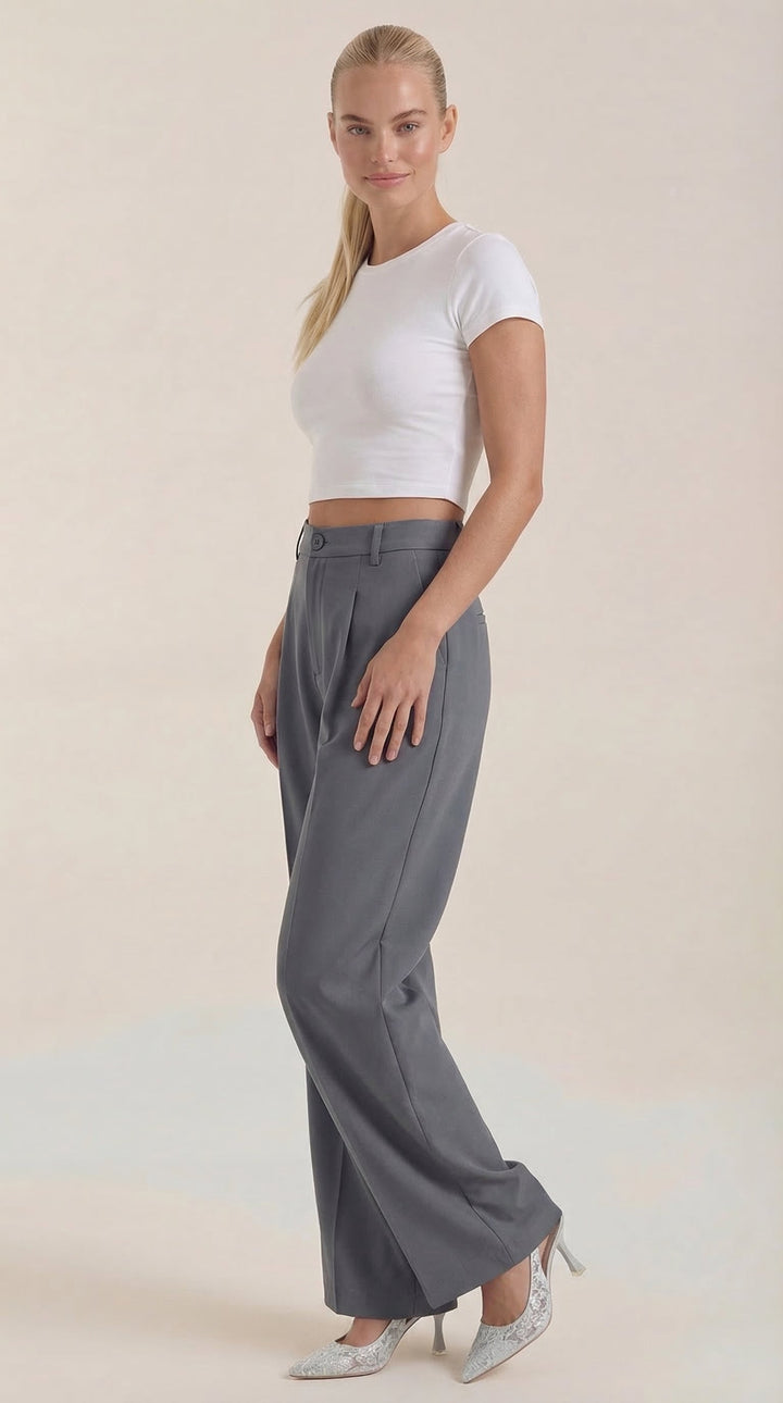 Rebecca – pantaloni palazzo a vita alta