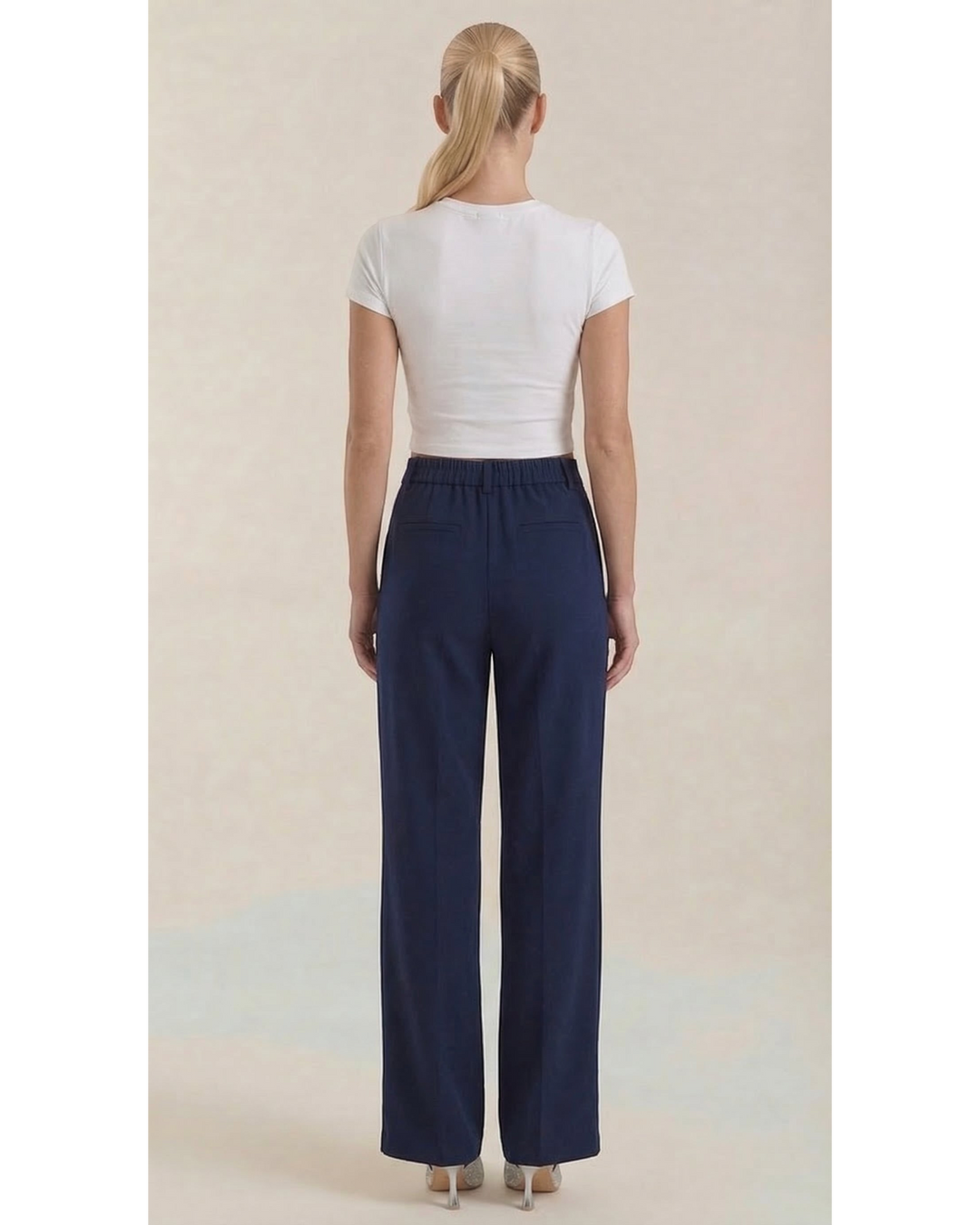LUCETTA – Pantaloni palazzo a vita alta