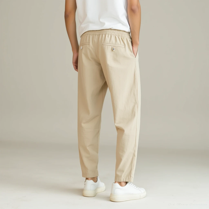 Pantaloni in Lino-Cotone Santorini
