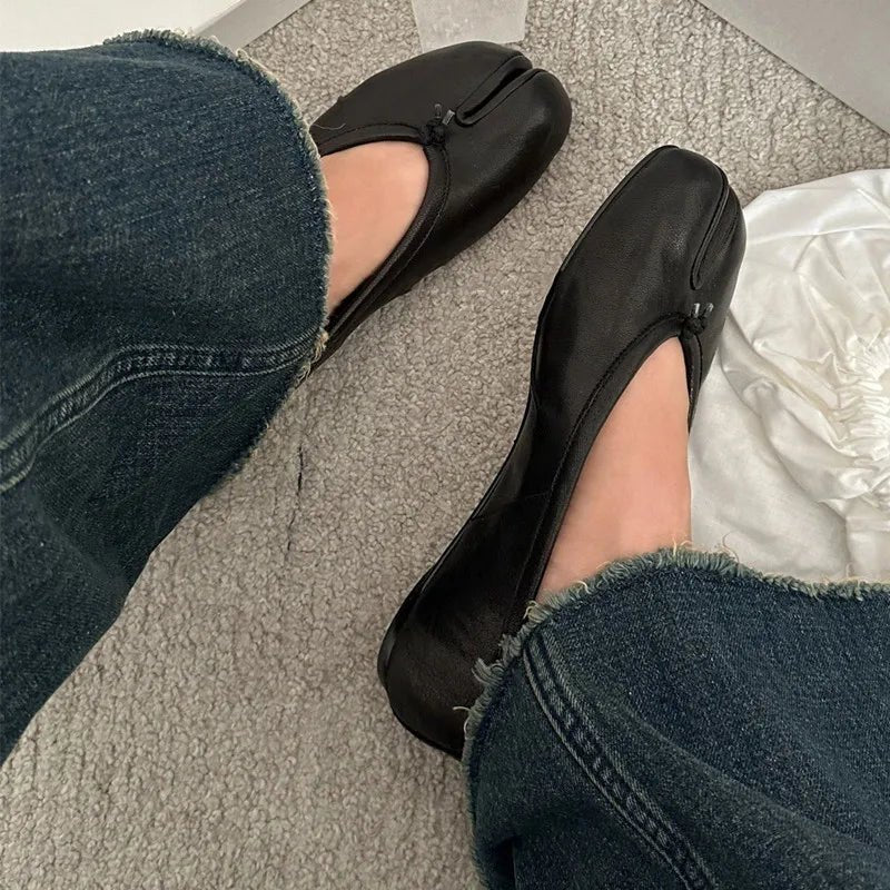 Alba – Ballerine Tabi in Ecopelle