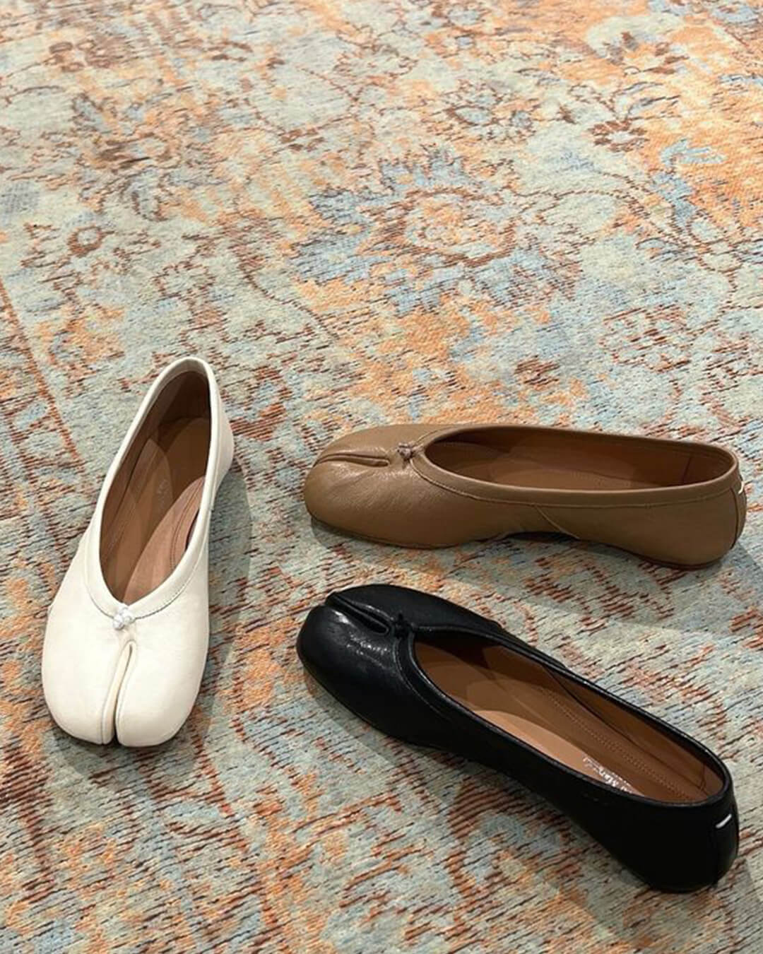 Alba – Ballerine Tabi in Ecopelle