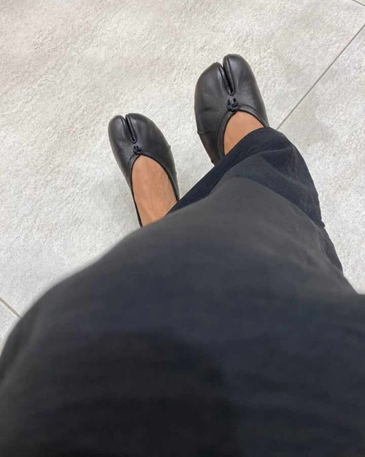 Alba – Ballerine Tabi in Ecopelle