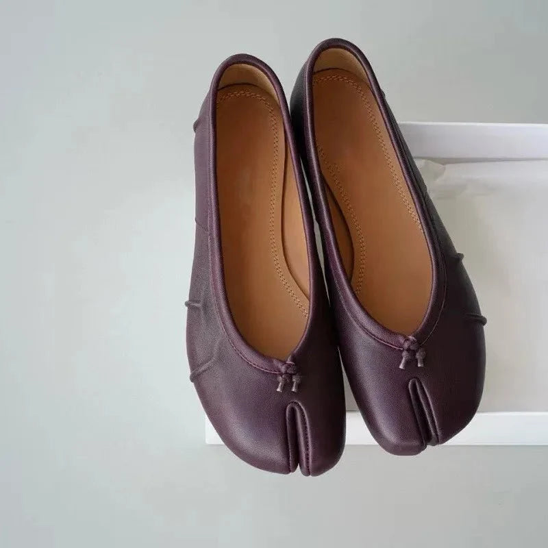 Alba – Ballerine Tabi in Ecopelle