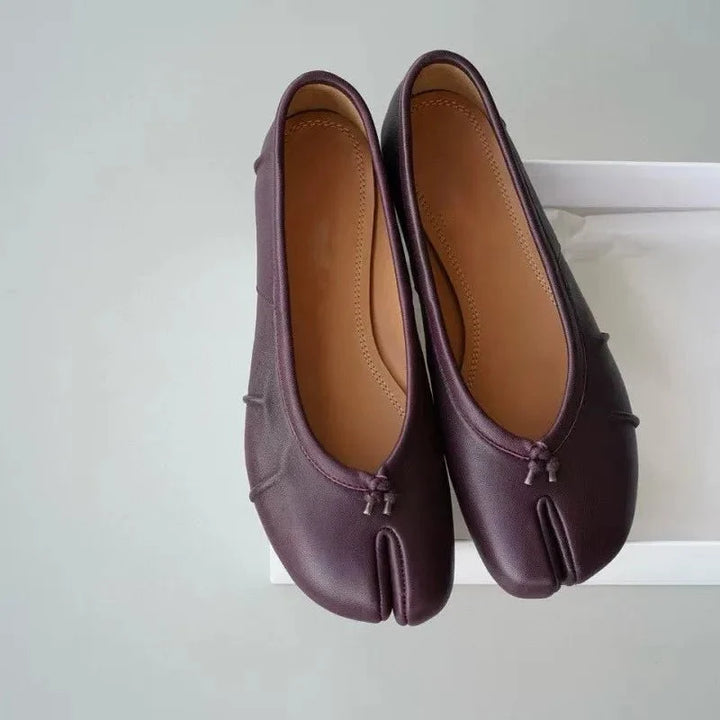 Alba – Ballerine Tabi in Ecopelle