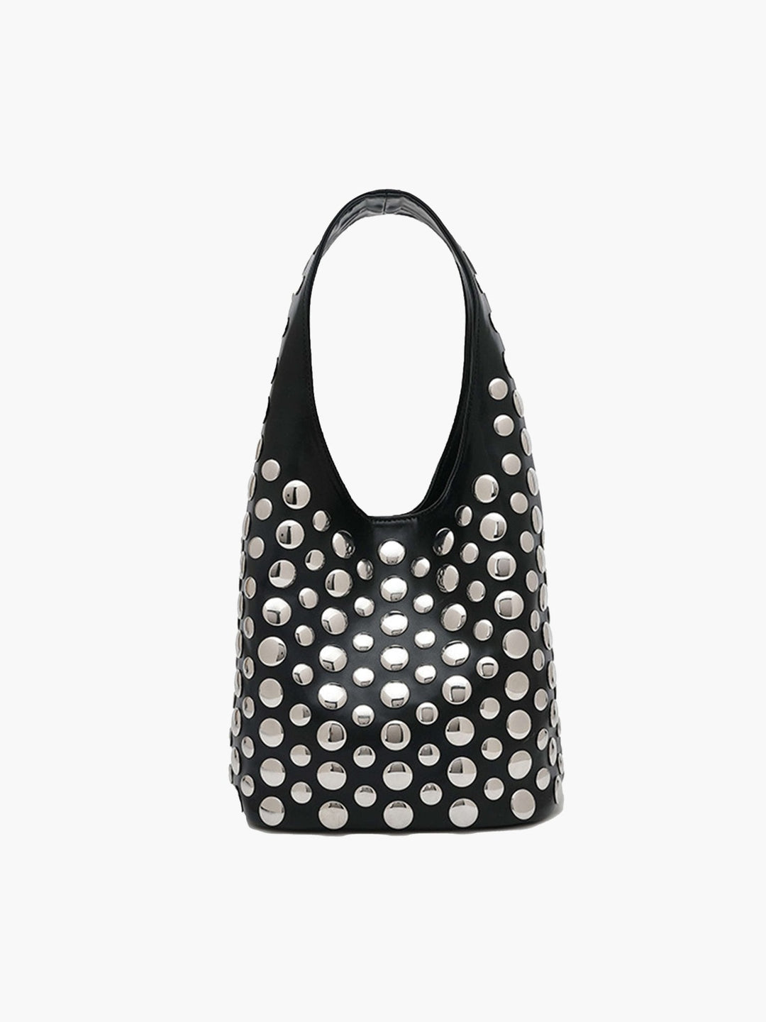 LIVIA - Borsa a secchiello con borchie