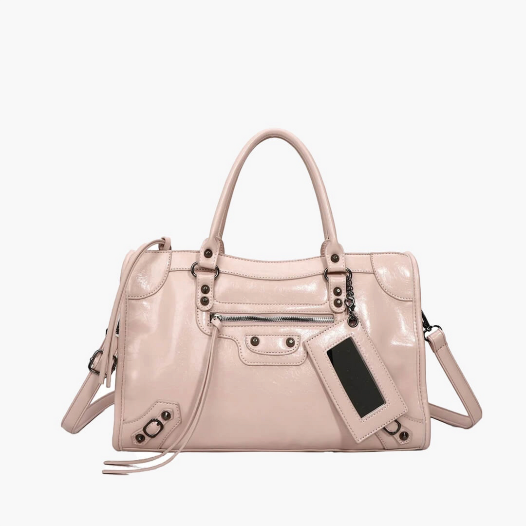 Delia – Borsa a mano in rosa | Luna Moda