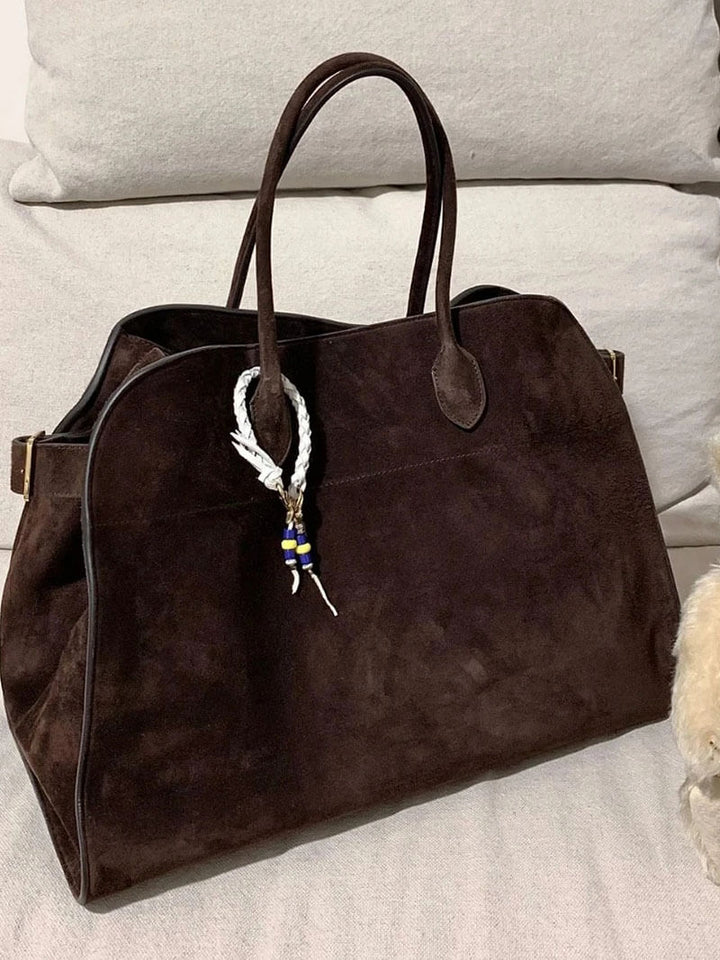 Roberta - Borsa Shopper Scamosciata