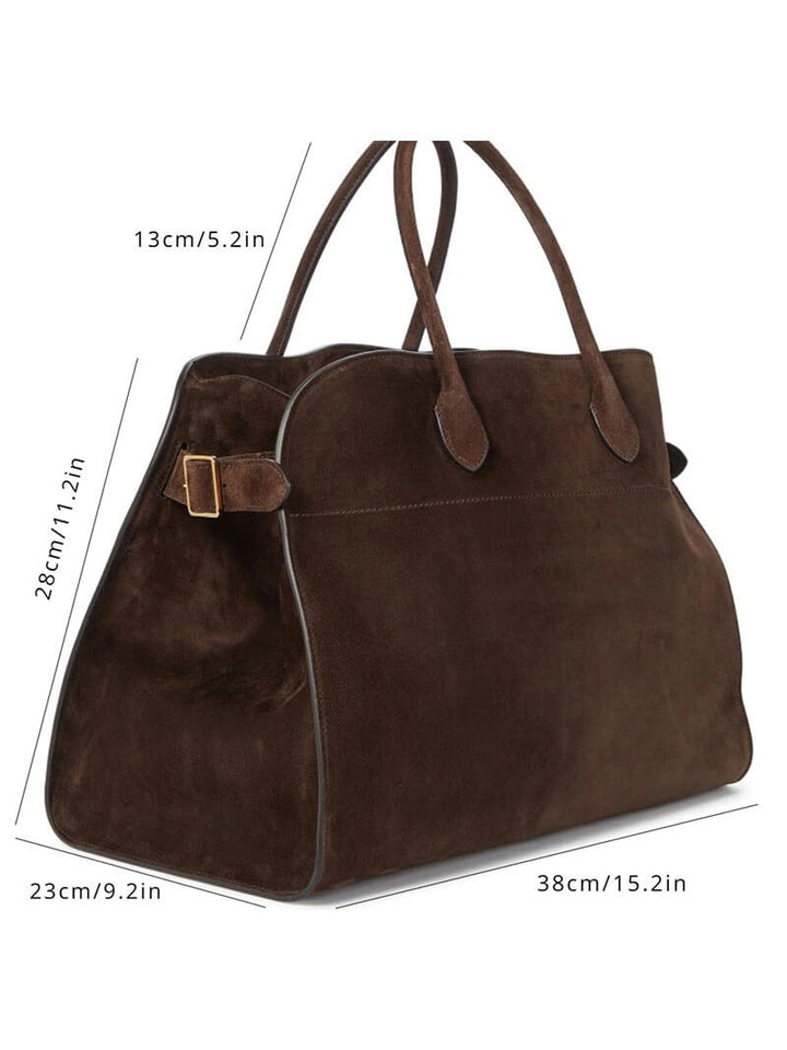 Roberta - Borsa Shopper Scamosciata