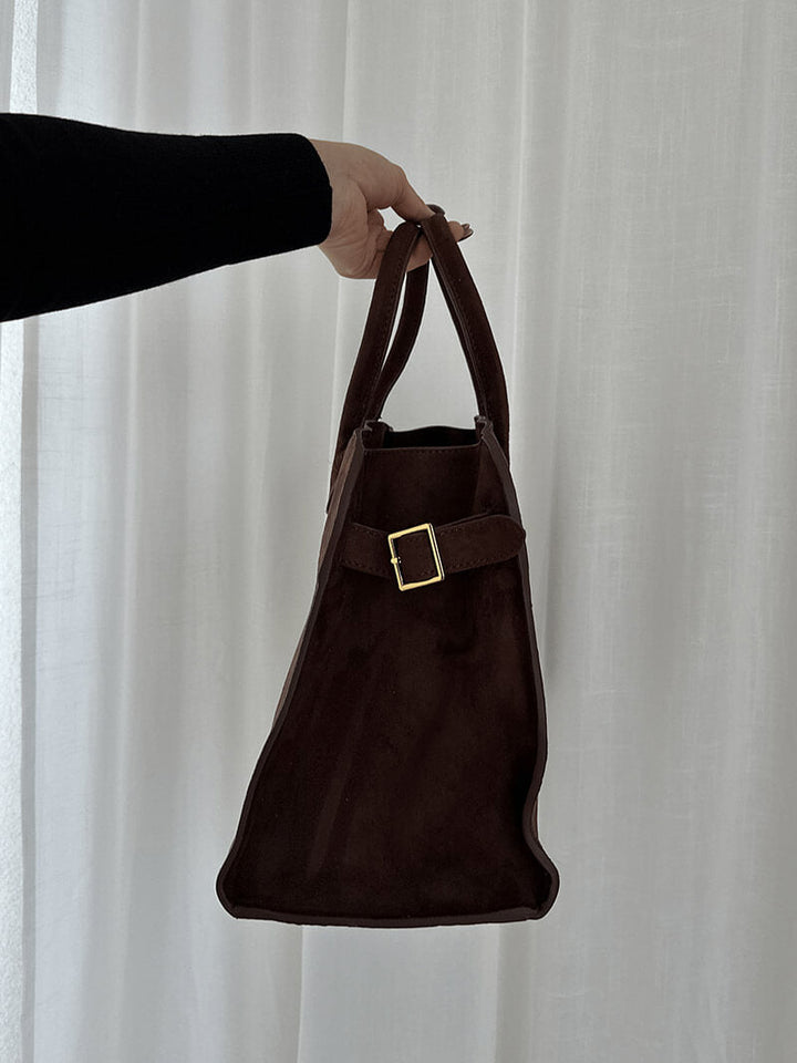 Roberta - Borsa Shopper Scamosciata
