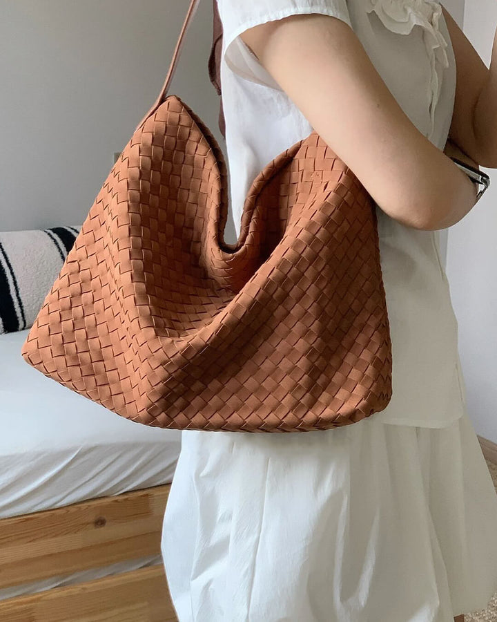 STEFANIA - Borsa a spalla in suede