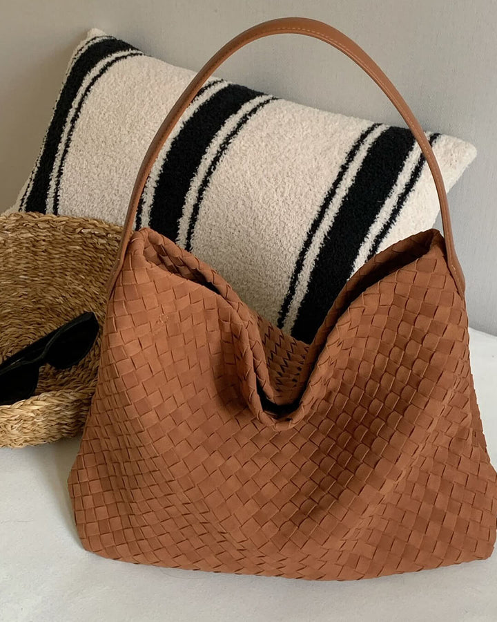 STEFANIA - Borsa a spalla in suede
