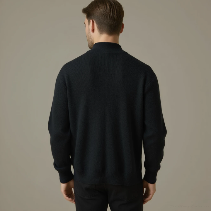 Maglione in Lana Veneto con Zip