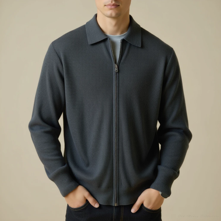 Maglione in Lana Veneto con Zip