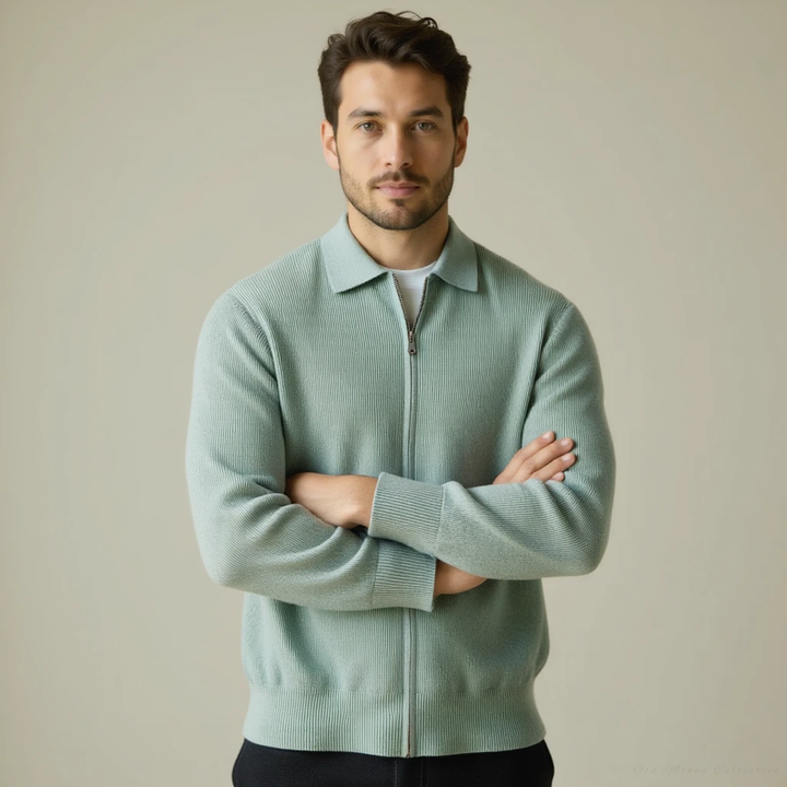 Maglione in Lana Veneto con Zip