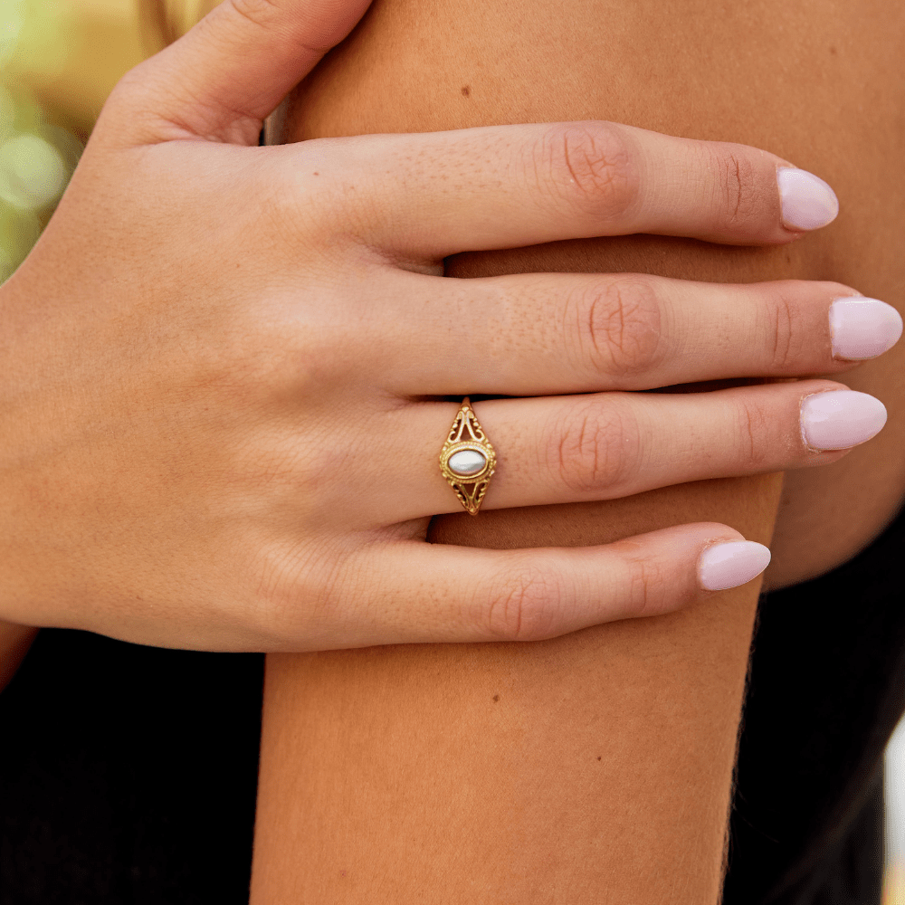Anello Vintage Royal Pearl