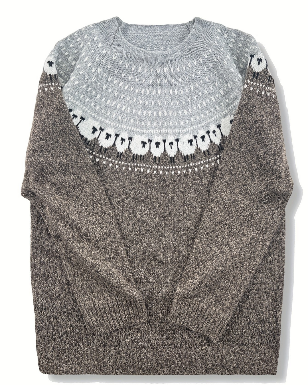 Isabella – Maglione jacquard con pecore