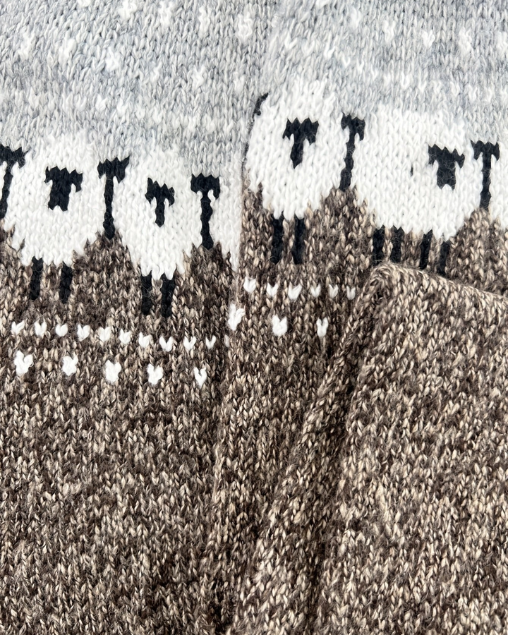 Isabella – Maglione jacquard con pecore